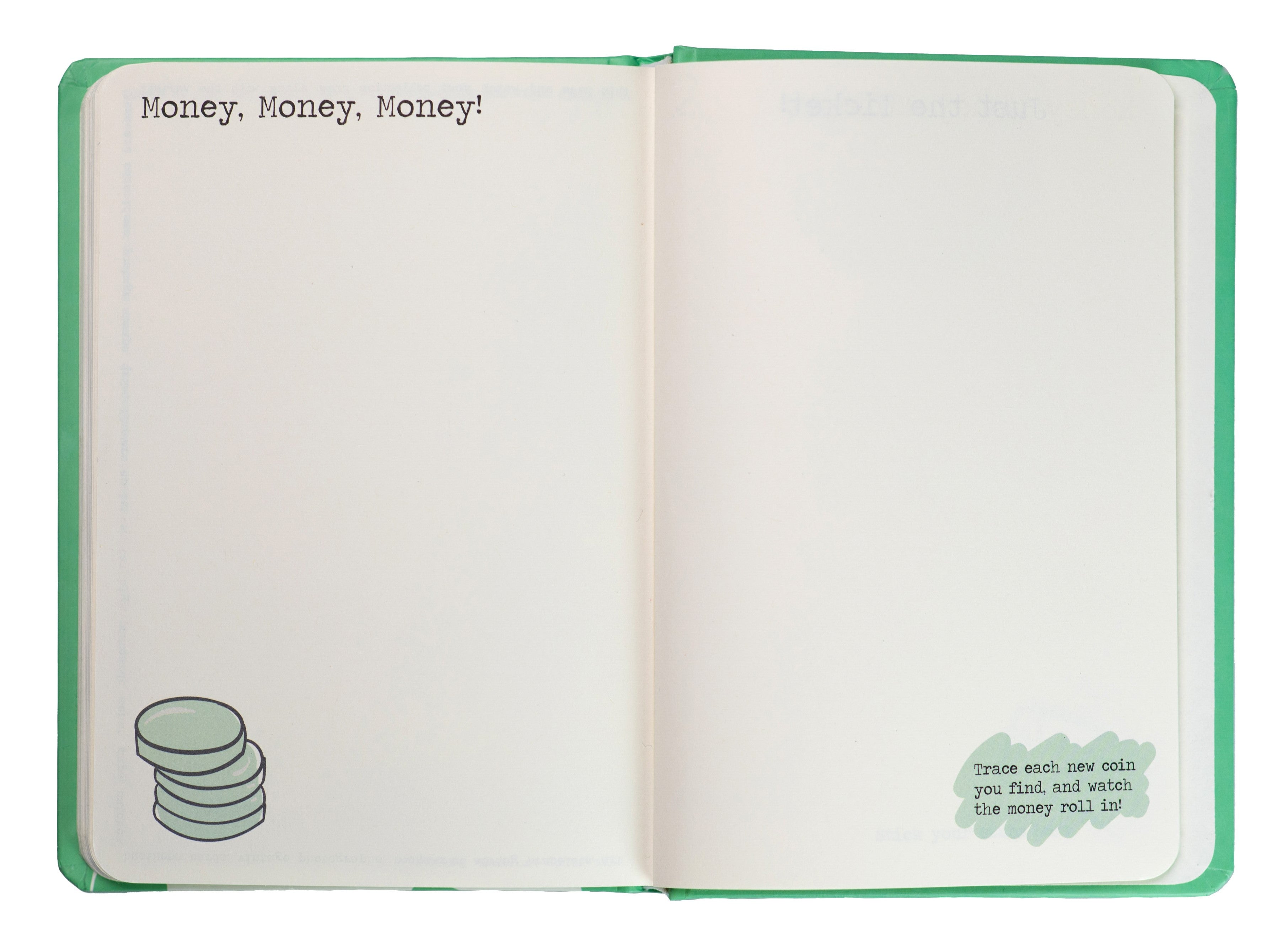 The Traveler's Playbook - world travel journal, Money Collection Page