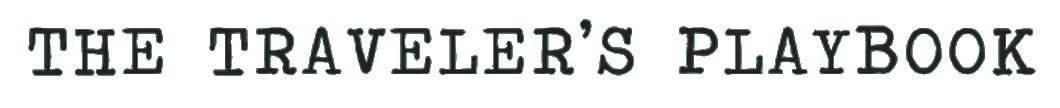 main logo for The Traveler's Playbook