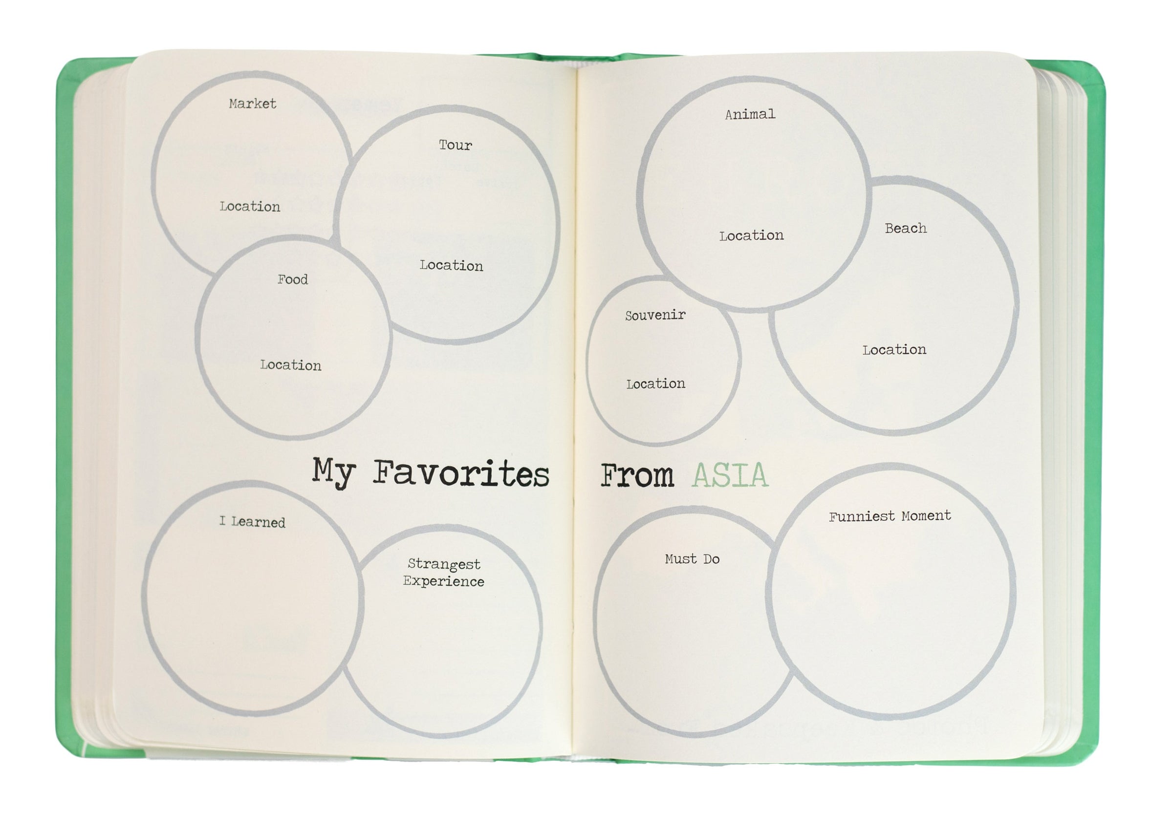 The Traveler's Playbook: World Edition | A hardcover world travel journal