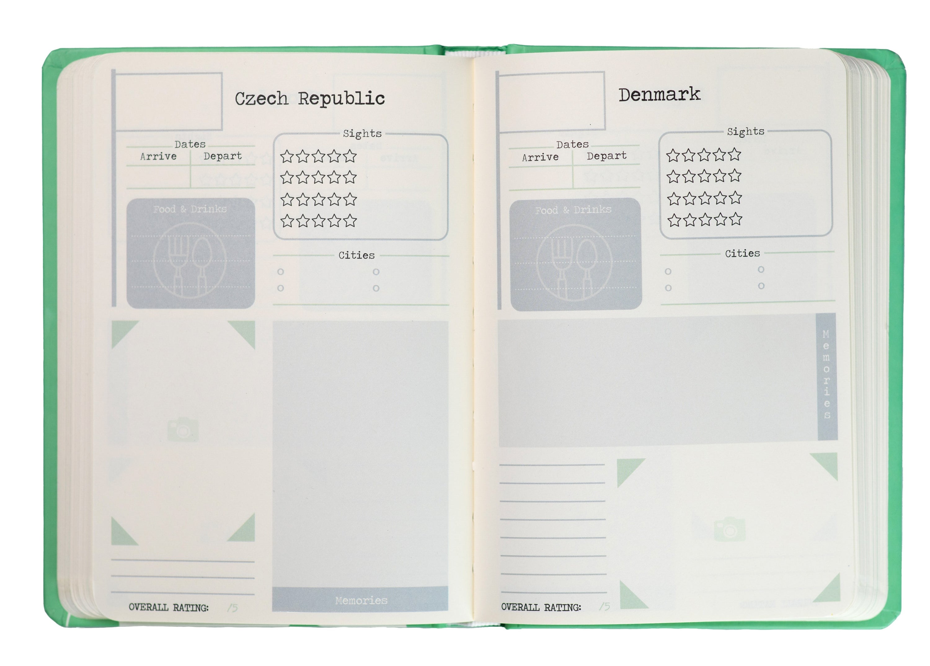 The Traveler's Playbook: World Edition | A hardcover world travel journal